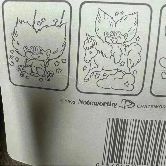 Vintage Trolls party favors and stamper - Picture 10 of 10